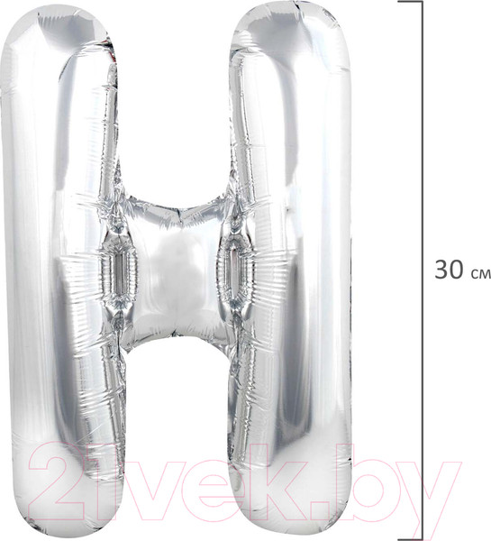 Изображение товара Набор воздушных шаров Brauberg Happy Birthday / 591898 (52шт, серебристый/золото/черный)