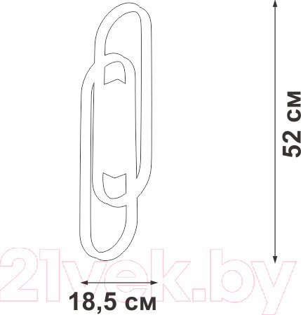 Изображение товара Бра Vitaluce V3042-0/2A