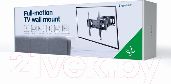 Изображение товара Кронштейн для телевизора Gembird WM-55ST-04