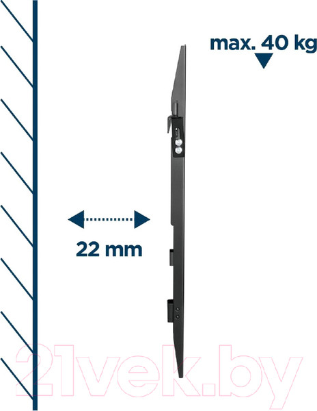 Изображение товара Кронштейн для телевизора Gembird WM-70F-02