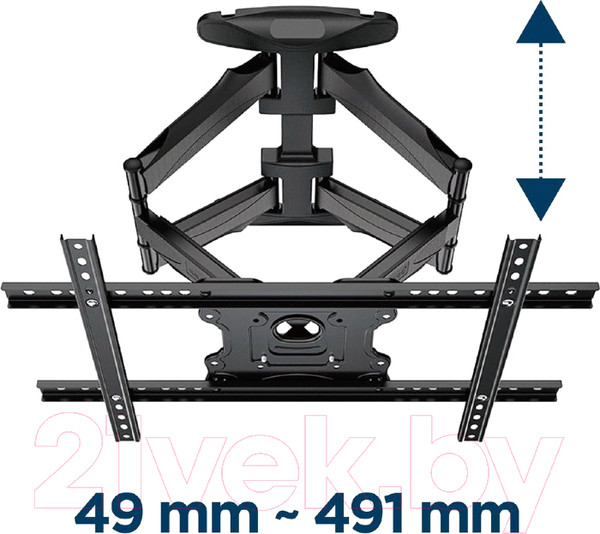 Изображение товара Кронштейн для телевизора Gembird WM-75ST-01