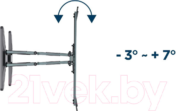 Изображение товара Кронштейн для телевизора Gembird WM-80STR-01