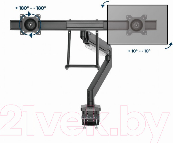Изображение товара Кронштейн для монитора Gembird MA-DA2-04