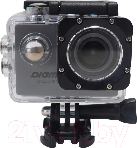 Изображение товара Экшн-камера Digma DiCam 180 (серый)