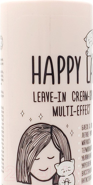Изображение товара Спрей для волос Happy Lab Leave-in Cream-Spray Multi-Effect (200мл)