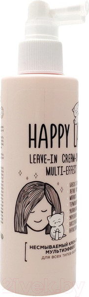 Изображение товара Спрей для волос Happy Lab Leave-in Cream-Spray Multi-Effect (200мл)