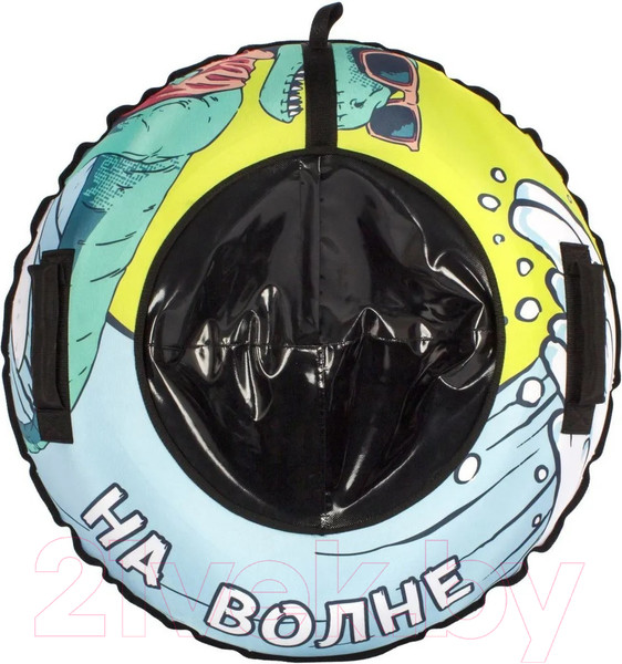 Изображение товара Тюбинг-ватрушка Snowstorm BZ-100 Wave / W112880 (100см, голубой/черный)