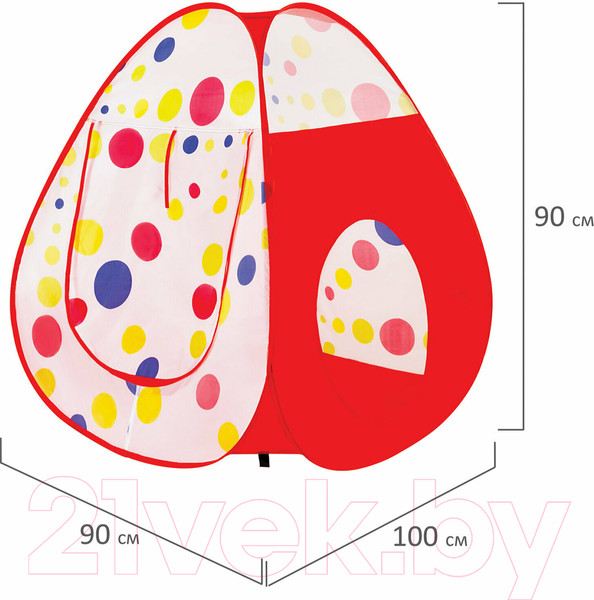 Изображение товара Детская игровая палатка Brauberg 665168