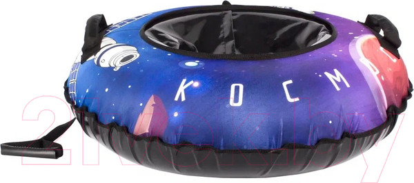 Изображение товара Тюбинг-ватрушка Snowstorm BZ-90 Space / W112868 (90см, фиолетовый/черный)