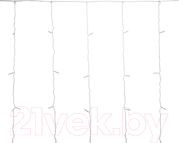 Изображение товара Световой занавес Neon-Night Дождь LED 235-097 (3x2м, розовый)