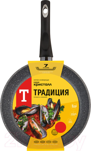 Изображение товара Сковорода Традиция Кристалл ТКР2201И