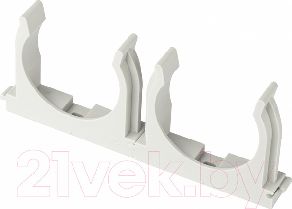 Изображение товара Крепеж-клипса для трубы ЭРА CLIP-50-G-MP 50мм / Б0062028 (25шт, серый)