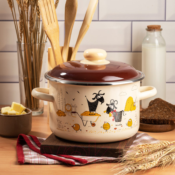 Изображение товара Кастрюля Appetite Подворье 6RD181M