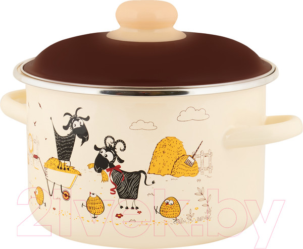Изображение товара Кастрюля Appetite Подворье 6RD181M