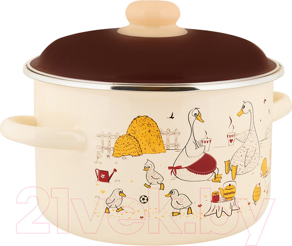 Изображение товара Кастрюля Appetite Подворье 6RD201M