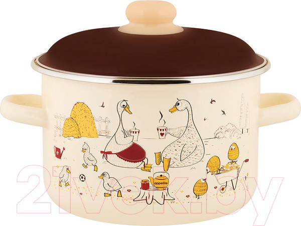 Изображение товара Кастрюля Appetite Подворье 6RD201M