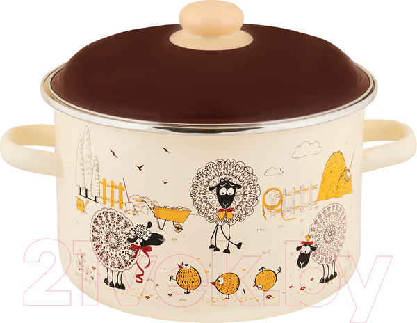 Изображение товара Кастрюля Appetite Подворье 6RD221M