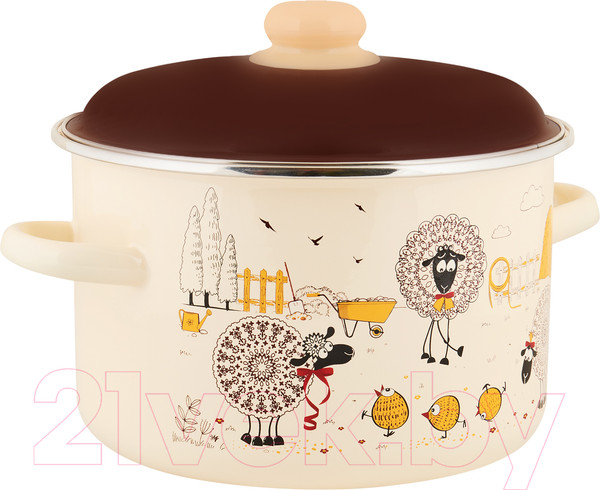 Изображение товара Кастрюля Appetite Подворье 6RD221M
