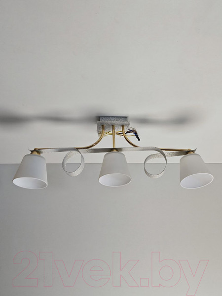 Изображение товара Потолочный светильник Mirastyle MX11077/3 BKWH+FGD