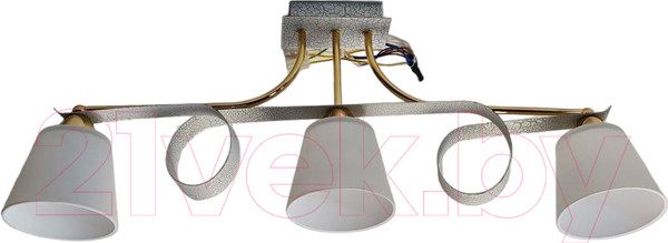 Изображение товара Потолочный светильник Mirastyle MX11077/3 BKWH+FGD