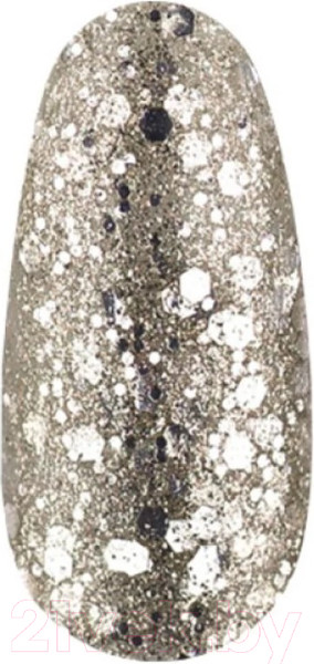 Изображение товара Гель-лак для ногтей Kodi №10 SH С серебристыми блестками разной величины, плотный (8мл)