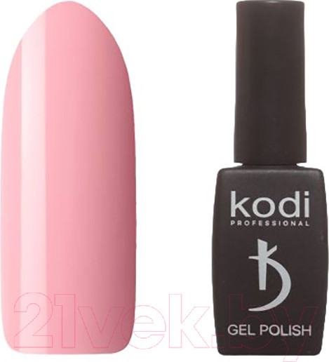 Изображение товара Гель-лак для ногтей Kodi №80 М Приглушенный красно-бежевый, без перламутра и блесток (8мл)