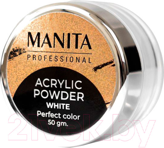 Изображение товара Акриловая пудра для ногтей Manita Professional White (50г)