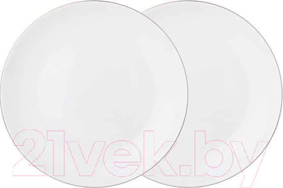 Изображение товара Набор тарелок Lefard Кристал Голд / 414-051 (2шт)