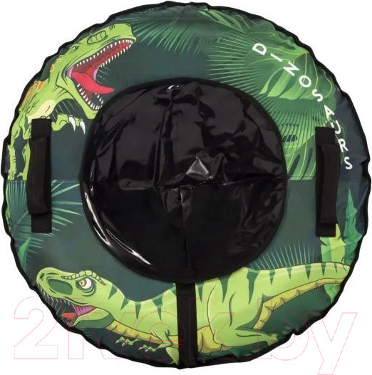 Изображение товара Тюбинг-ватрушка Snowstorm BZ-100 Dinosaurs / W112890 (100см, зеленый/черный)