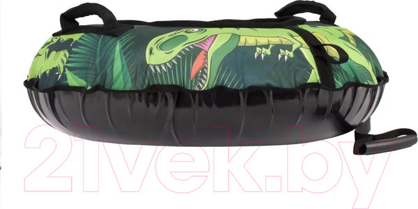 Изображение товара Тюбинг-ватрушка Snowstorm BZ-100 Dinosaurs / W112890 (100см, зеленый/черный)