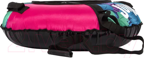 Изображение товара Тюбинг-ватрушка Snowstorm BZ-100 Jungle / W112913 (100см, розовый/зеленый)