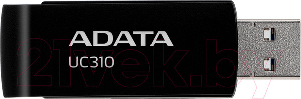 Изображение товара USB flash накопитель A-data UC310 128GB (UC310-128G-RBK)