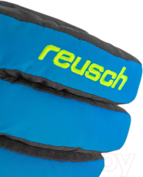 Изображение товара Перчатки лыжные Reusch Alan Junior / 6361115-7002 (р-р 6.5, Blck/Bril Blu/Safety Yell)