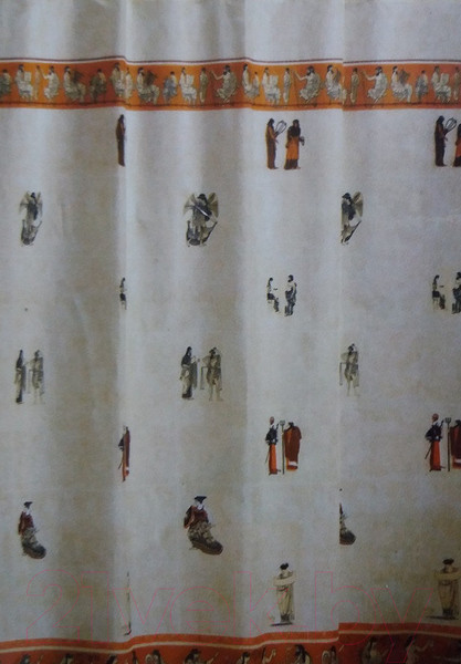 Изображение товара Шторка-занавеска для ванны Miranda Mythology