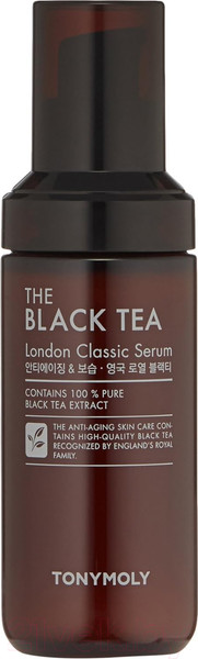 Изображение товара Сыворотка для лица Tony Moly The Black Tea London Classic Serum Антивозрастная (55мл)
