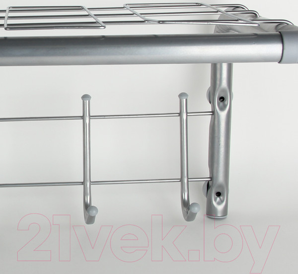 Изображение товара Вешалка для одежды Sheffilton SHT-WH6 (хром/серый)