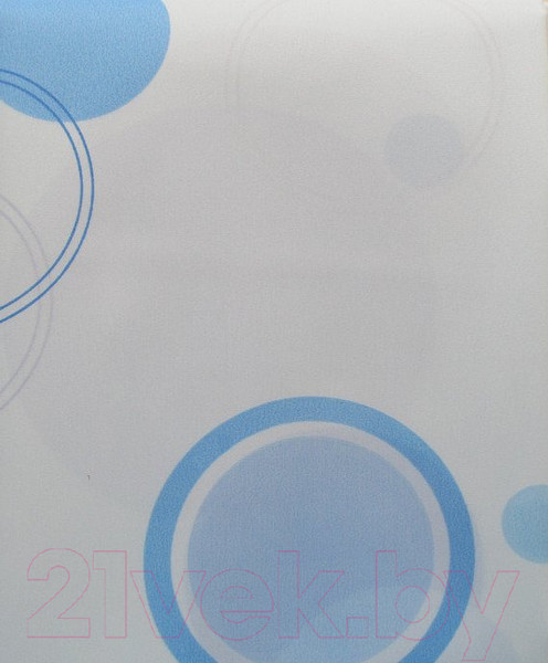 Изображение товара Шторка-занавеска для ванны Miranda Circle Blue