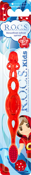 Изображение товара Зубная щетка R.O.C.S. Kids для детей от 3 до 7 лет