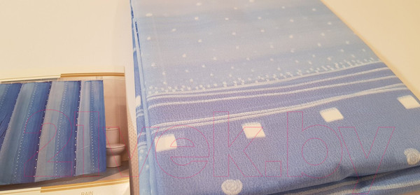 Изображение товара Шторка-занавеска для ванны Miranda Rain Blue