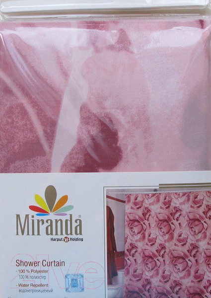Изображение товара Шторка-занавеска для ванны Miranda Roses