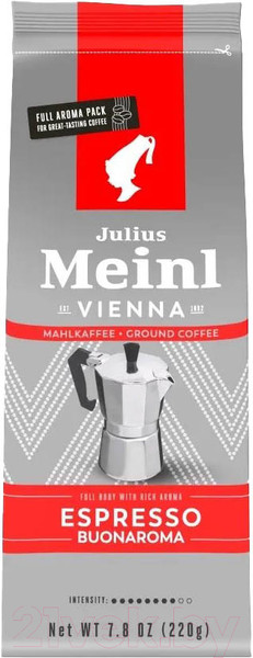 Изображение товара Кофе молотый Julius Meinl Венский завтрак (220г)