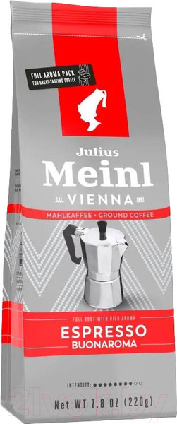 Изображение товара Кофе молотый Julius Meinl Венский завтрак (220г)