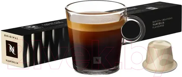 Изображение товара Кофе в капсулах Nespresso Barista Vaniglia стандарта Nespresso / 43037 (10x5г)
