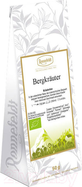 Изображение товара Чайный напиток Ronnefeldt Mountain Herbs травяной (50г)