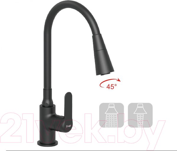 Изображение товара Смеситель Frap F4417-6