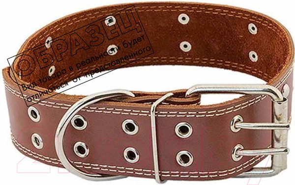Изображение товара Ошейник Homepet 45мм 59-71см / 77823 (коричневый)