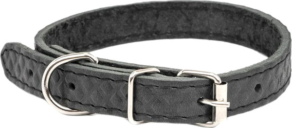Изображение товара Ошейник Homepet Ромбы 15мм 17-27см / 83990 (черный)