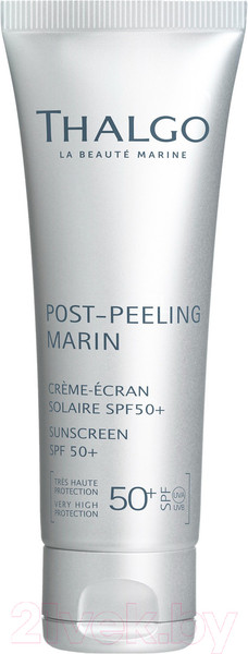 Изображение товара Крем солнцезащитный Thalgo Post-Peeling Marine Крем SPF50+ (50мл)
