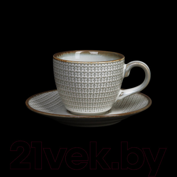 Изображение товара Блюдце Corone Alveare HS179489 / фк9513 (бежевый)