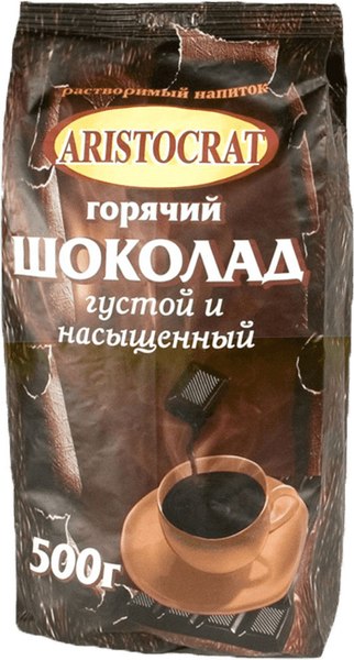 Изображение товара Горячий шоколад Aristocrat Густой и насыщенный (500г)